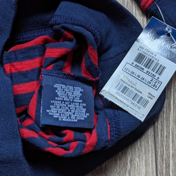 NWT Toddler Girl (2T) - RALPH LAUREN Slubbed Henley Tunic - Picture 5 of 5